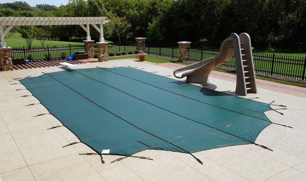 Green Pool Cover